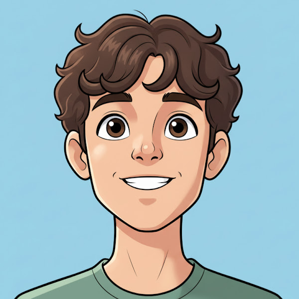 Portrait of Mattia, known online as Metiu and metiutek
